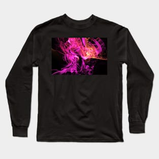 Magenta smoke Long Sleeve T-Shirt